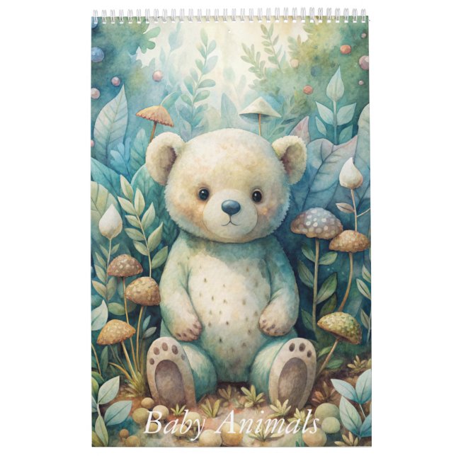 Baby Animals Calendar (Cover)