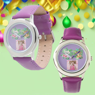 Baby Animals Custom Photo Kids Watch Birthday Gift