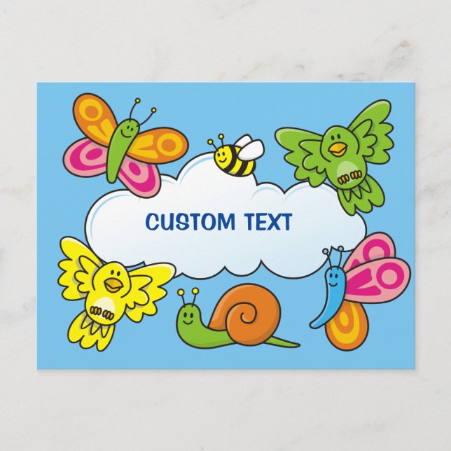 Baby Animals Postcard (Front)