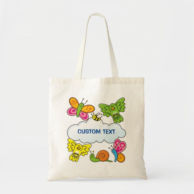 Baby Animals Tote Bag (Front)