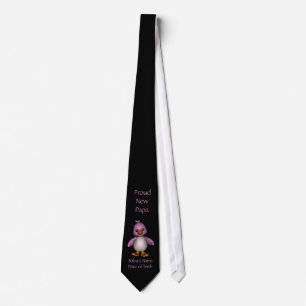 Baby Annoucement Tie for Baby Girl
