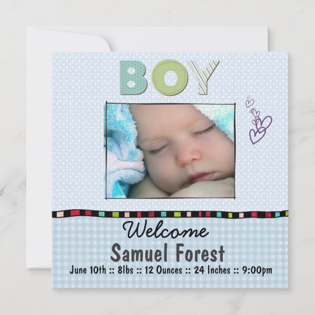 baby announcement (Front)