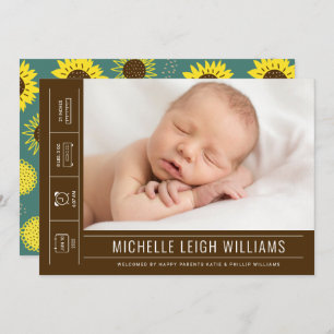 BABY ANNOUNCEMENT Add Your Photo