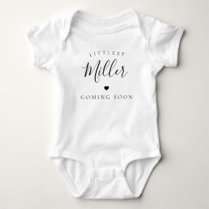 Baby Announcement Bodysuit