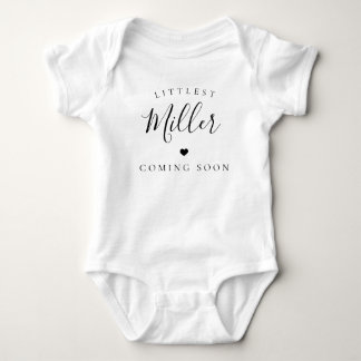 Baby Announcement Bodysuit