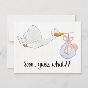 BABY ANNOUNCEMENT CARD