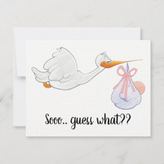 BABY ANNOUNCEMENT CARD
