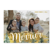 Baby Announcement Christmas Card