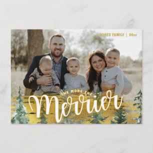 Baby Announcement Christmas Card