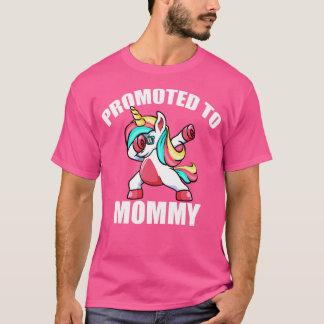 Baby Announcement Dabbing Unicorn Shirts Promoted