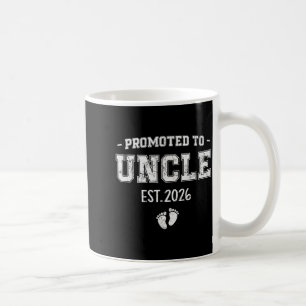 Baby Announcement For Uncle Promoted To Uncle 2026 Coffee Mug
