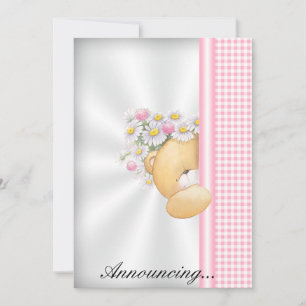 Baby Announcement Invitation