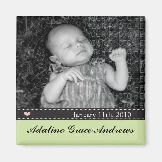 Baby Announcement Magnet