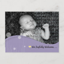Baby Announcement
