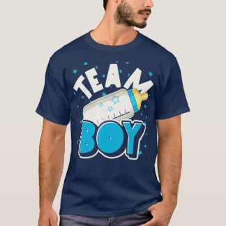 Baby Announcement Team Boy Baby Party Gender Revea T-Shirt