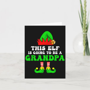 Baby Announcement Xmas Tee This Elf Is Going To Be
