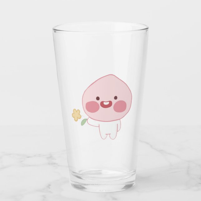 Baby Apeach Glass (Front)