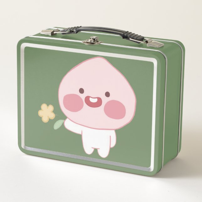 Baby Apeach Metal Lunch Box (Front)
