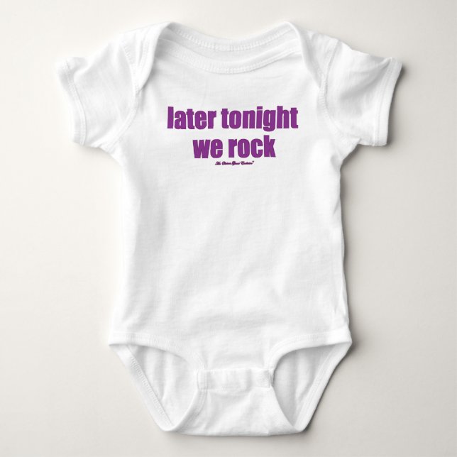 BABY'S ROCK Baby Bodysuit (Front)