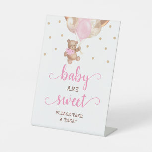 Baby are Sweet Take a Treat Pedestal Sign