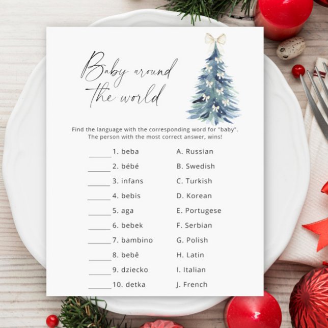 Baby Around the world - Winter Baby Shower (Creator Uploaded)