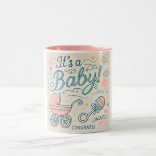 Baby Arrival Mug   Congratulations New Parents