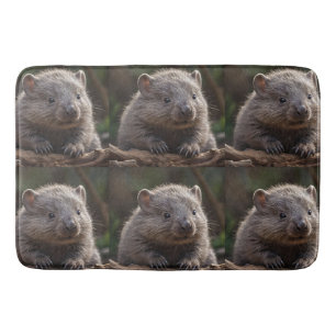 Baby Australian Wombat, Bath Mat