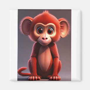 Baby Baboon Bonanza Magnet
