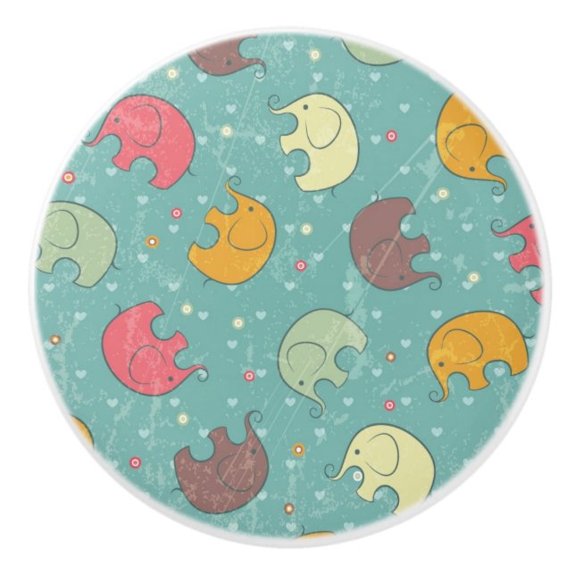 baby background ceramic knob (Front)