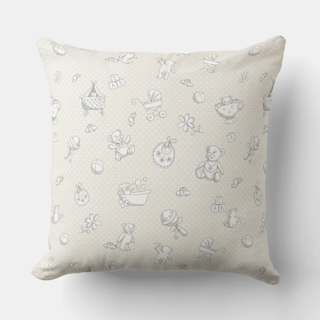 Baby background cushion (Front)