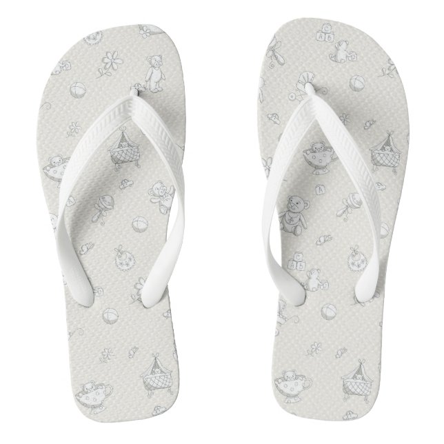 Baby background flip flops (Footbed)