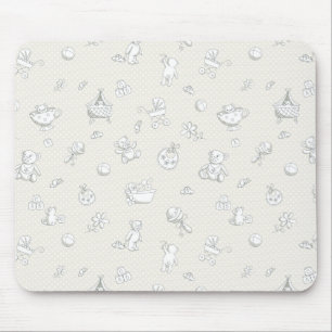 Baby background mouse mat