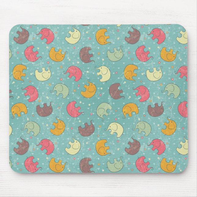 baby background mouse mat (Front)