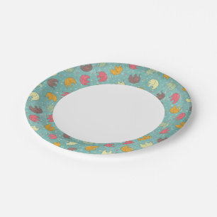 baby background paper plate