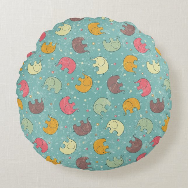 baby background round cushion (Front)