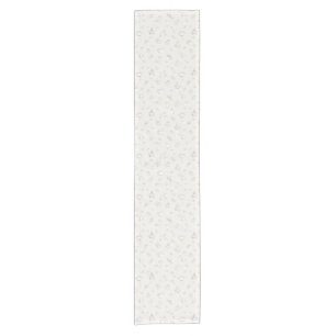 Baby background short table runner