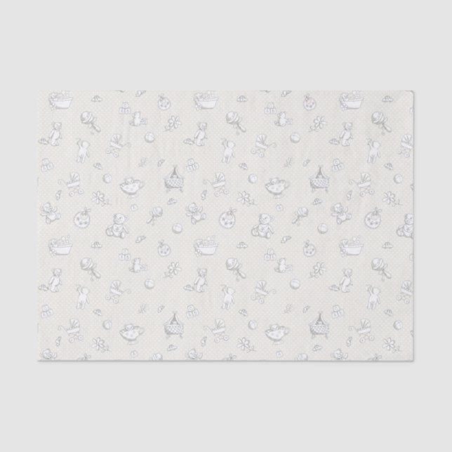 Baby background tissue paper (Front)