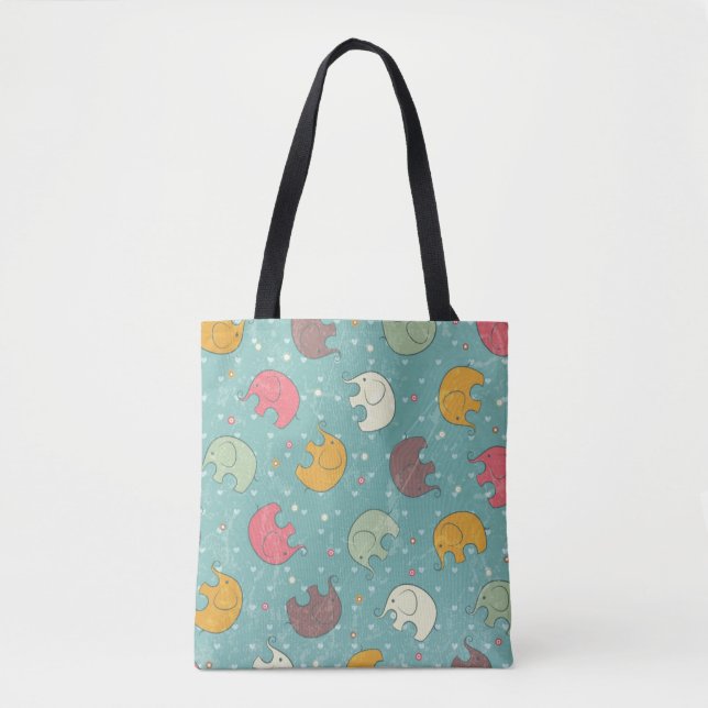 baby background tote bag (Front)