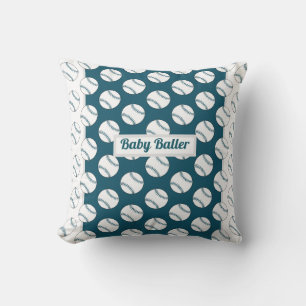 Baby Baller Baby Throw Pillow