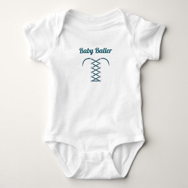 Baby Baller bodysuit Tshirt (Front)