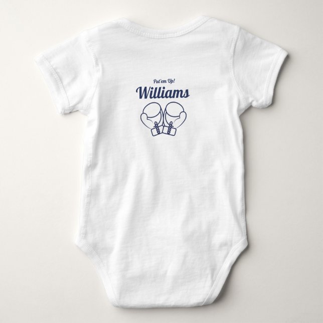Baby Baller bodysuit Tshirt (Back)