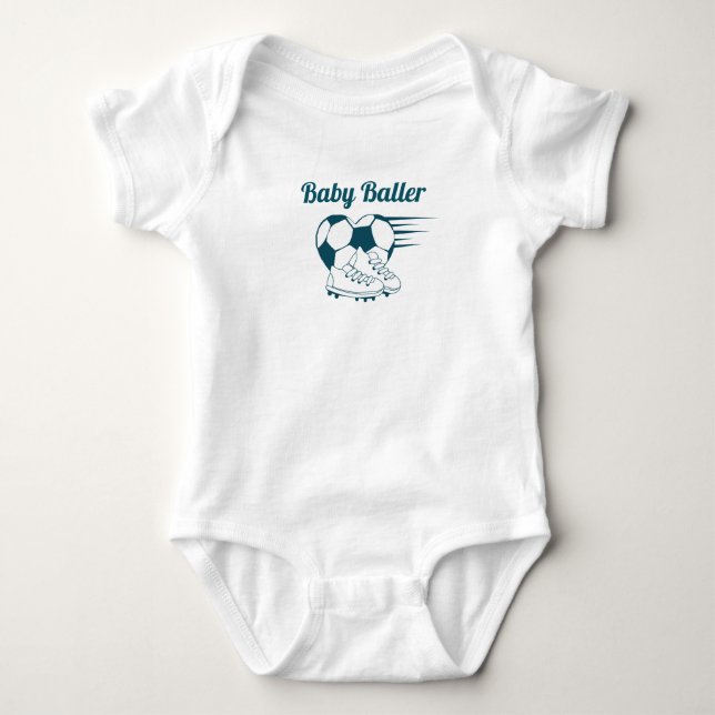 Baby Baller bodysuit Tshirt (Front)