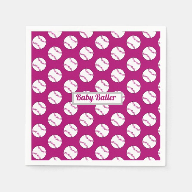 Baby baller Paper napkin  (Front)