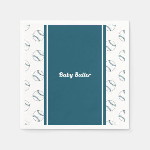 Baby Baller paper napkin