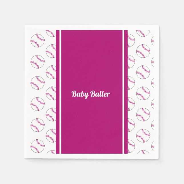 Baby baller Paper napkin  (Front)