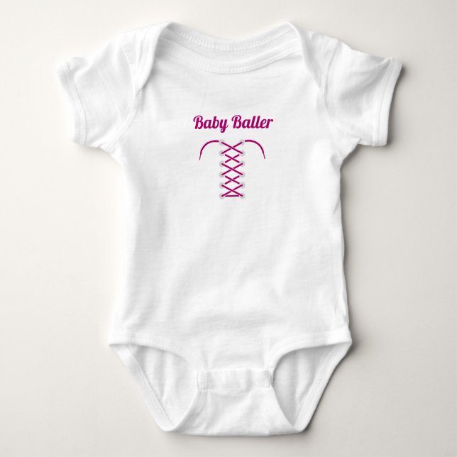 Baby Baller pink Tshirt (Front)