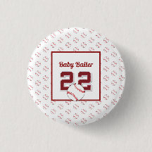 Baby baller red and white