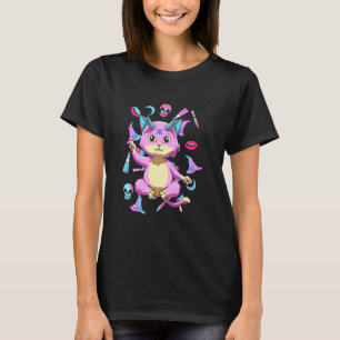 Baby Baphomet Cat Pastel Goth And Nu Goth T-Shirt