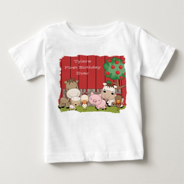 Baby Barnyard Buddies Infant Creeper (Front)
