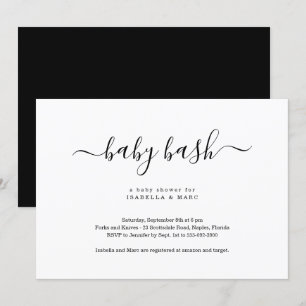 Baby Bash Baby Shower Invitation